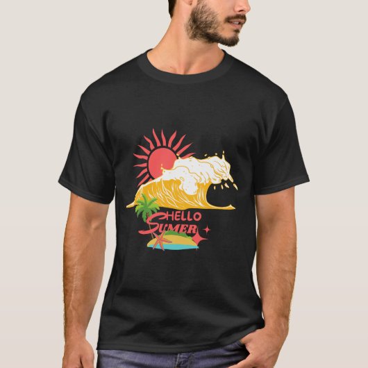 Hallo Zomer T-shirt (Voorkant)