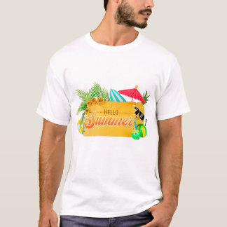 Hallo Zomer – T-shirt Tropische Ontsnapping