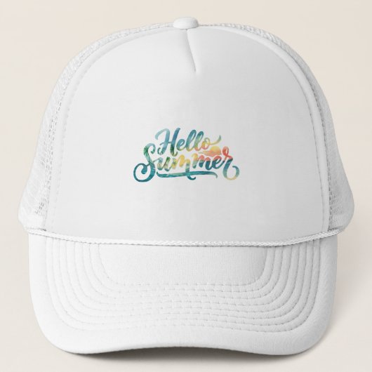 Hallo Zomer Trucker Pet (Voorkant)