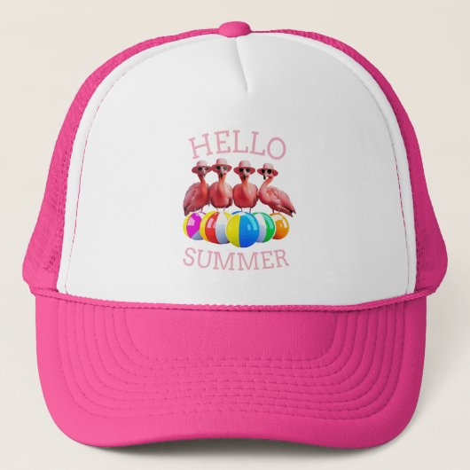 HALLO ZOMER TRUCKER PET (Voorkant)