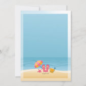 Hallo Zomer Uitnodiging (Achterkant)