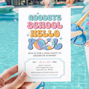 Hallo Zomer Vaarwel School Kaart