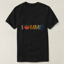 Hallo Zomer Vakantie Watermeloen Cadeau T-shirt