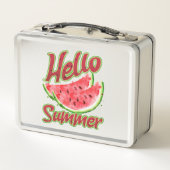Hallo zomer | Waterverf Watermelon Design (Achterkant)