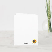 Hallo Zomer Wenskaart Kaart (Achterkant)