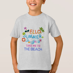 hallo Zomer Zee Beach Party T-Shirt