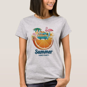 hallo Zomer Zee Beach Party T-Shirt