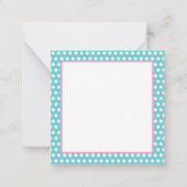 Hallo Zomer Zonneschijn en IJs Notitiekaartje (Achterkant)