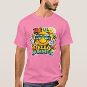 Hallo Zomer Zonneschijn T-shirt (Voorkant)