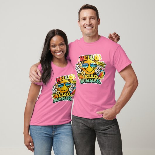 Hallo Zomer Zonneschijn T-shirt (Unisex)