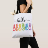 hallo zomerananas tote bag (Dichtbij)