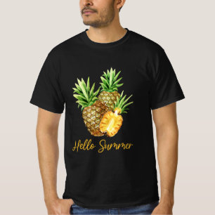 hallo zomerananas Tropische vruchten T-shirt