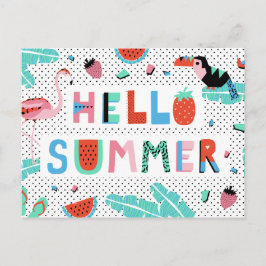 hallo zomerBriefkaarten Briefkaart