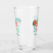 hallo zomercitaat Beach Drinkware Glass Tumbler (Links)