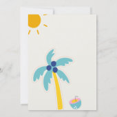 Hallo Zomerfeest Kaart (Achterkant)