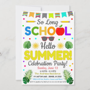 Hallo Zomerfeest Uitnodiging