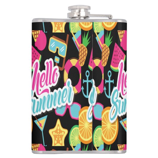 hallo zomerfles heupfles (Achterkant)