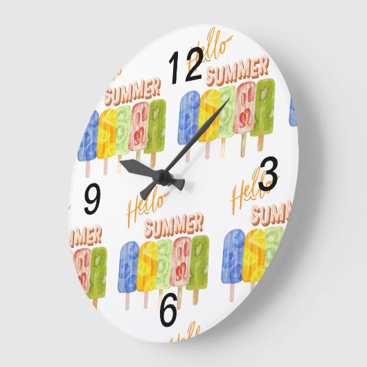 hallo zomerijs grote klok (Hoek)