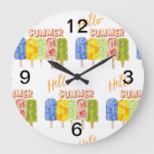 hallo zomerijs grote klok (Voorkant)