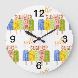 hallo zomerijs grote klok