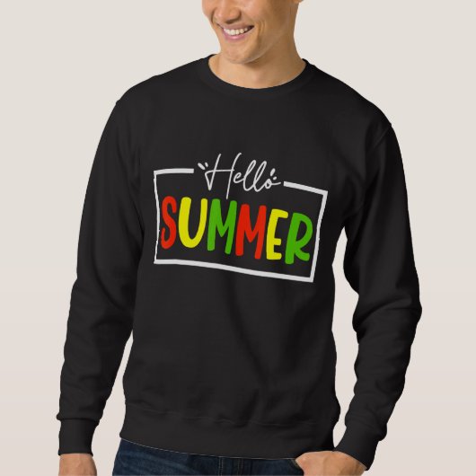 Hallo Zomerleraren Trui (Voorkant)