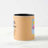 hallo zomerroze Flamingo Design - Combo Mok (Midden)