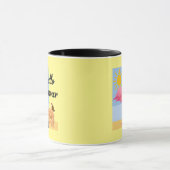 hallo zomerroze Flamingo Design - Combo Mok (Midden)