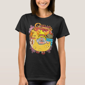 hallo zomershirt t-shirt