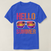hallo zomervakantie t-shirt (Design voorkant)