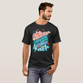 hallo zomervakantiestrand t-shirt (Voorkant volledig)