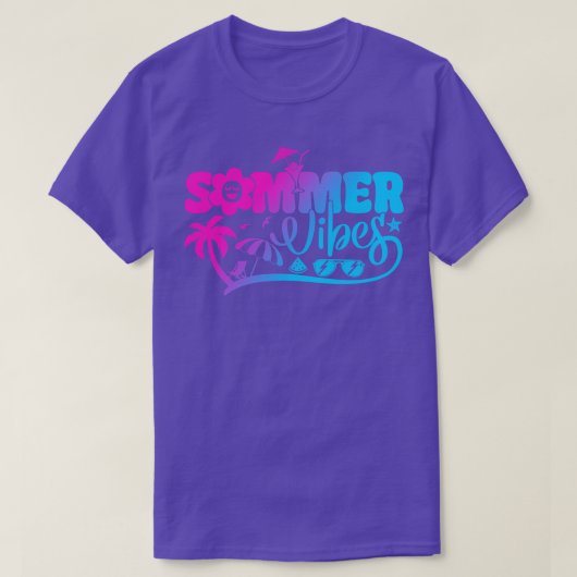 Hallo Zomervibes T-shirt (Design voorkant)