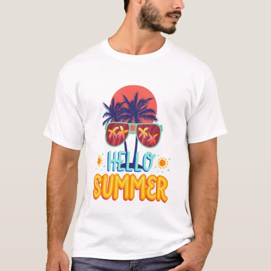 Hallo Zomervibes T-shirt (Voorkant)