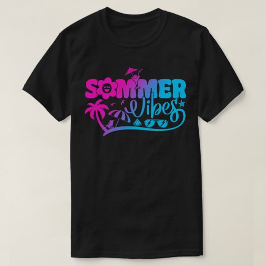 Hallo Zomervibes T-shirt (Design voorkant)
