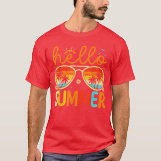 Hallo Zomerzonnebril Jongens Kinder Summer Beach V T-shirt