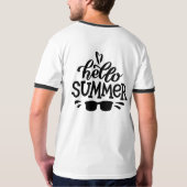 Hallo Zomerzonnebril T-shirt (Achterkant)