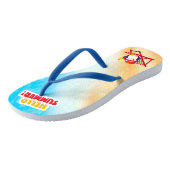 Hallo Zomerzonnepinguïn Teenslippers (Schuin)