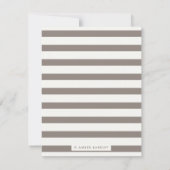 hallo Zonnebakkerij - houtskool Notitiekaartje (Achterkant)