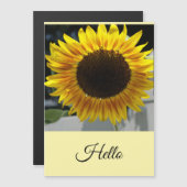 Hallo Zonnebloem (Voorkant / Achterkant)