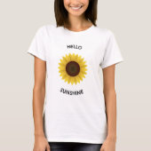 hallo Zonnebloem T-shirt (Voorkant)