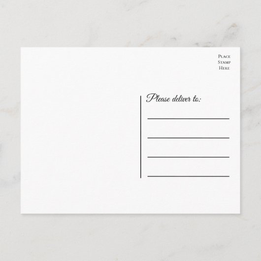 Hallo Zonnebloemen Land Bloemen Denken aan U, Briefkaart (Achterkant)