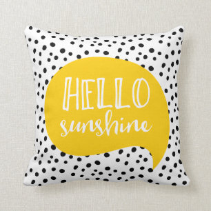 hallo Zonnegele polka stipkurk Kussen
