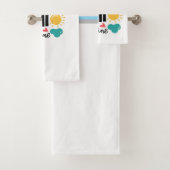 hallo zonneschijn bad handdoek (Insitu)