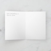 Hallo Zonneschijn! blanco wenskaart Bedankkaart (Binnen)