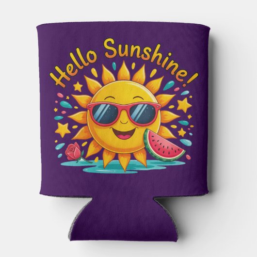 Hallo Zonneschijn Blikjeskoeler (Achterkant)