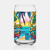 Hallo Zonneschijn Blikvorm Glas (Links)