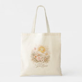 Hallo Zonneschijn Bloem Canvas Tas (Achterkant)