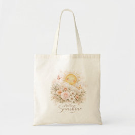 Hallo Zonneschijn Bloem Canvas Tas
