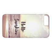 "Hallo Zonneschijn" Fotoquote Case-Mate iPhone Case (Achterkant (Horizontaal))