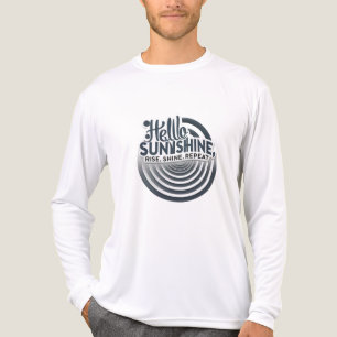 Hallo Zonneschijn – Gecentreerd & Sterk Tri-Blend Shirt