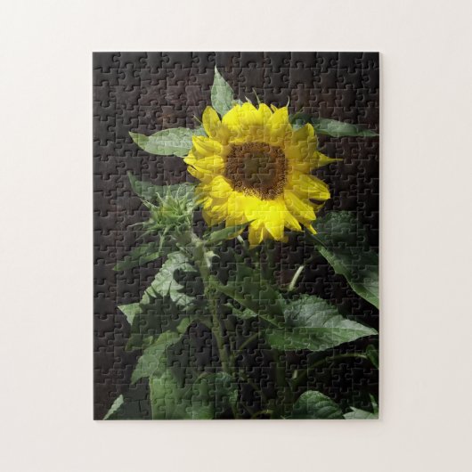 Hallo Zonneschijn Gele Zonnebloem Puzzel (Verticaal)